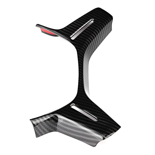 Kolfibermönster ABS rattglanstrim för Benz C Class W204 2011-2013