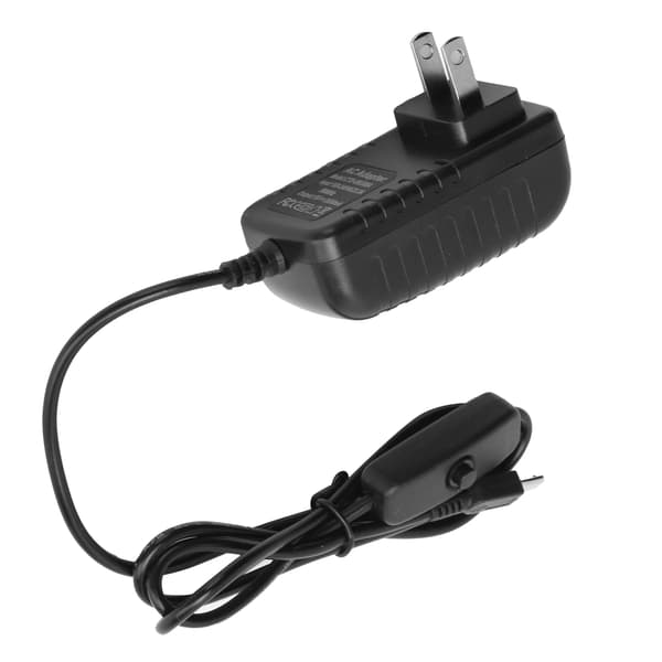 Raspberry Pi Virtalähde 5V 3A Integroidulla Virtakytkimellä - US-Pistoke