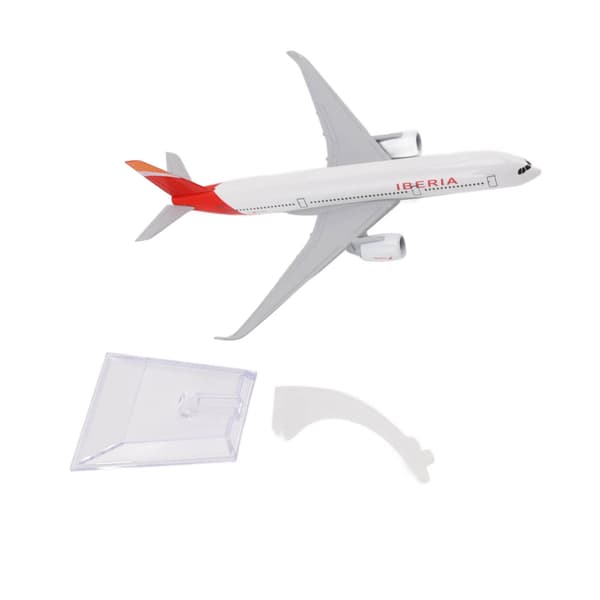 330 Flymodell Legering Dekor Ornament Leke med Utstillingsstativ til Jul