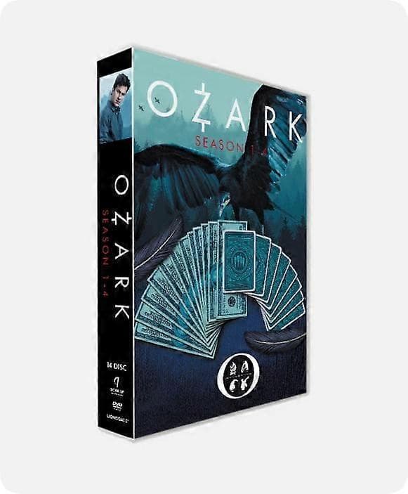 【BQ】Ozark : Den komplette tv-serie sæson 1-4 (DVD 14-disk sæt) engelsk version