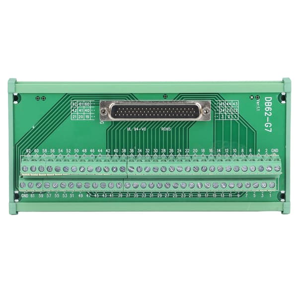 Plint Male Female Interface Connector 3 Rad Adapter Break Out Board Module DC 60VDB62-M7