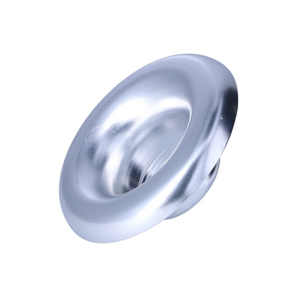 73mm/2.9in Kort Ram Kaldluftinntak Turbo Horn Aluminium Velocity Stack Adapter Sølv