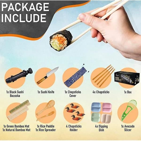 【BQ】DIY-sushisetti bambumatolla
