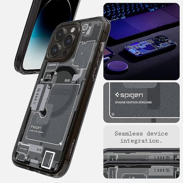 Ultra Hybrid MagFit-etui til 14 Pro Max (2022) - Zero One