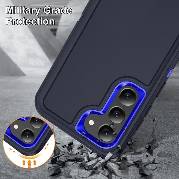 【BQ】Galaxy S25 Plus / S24 Plus Skal Xtreme Shockproof Blå 82