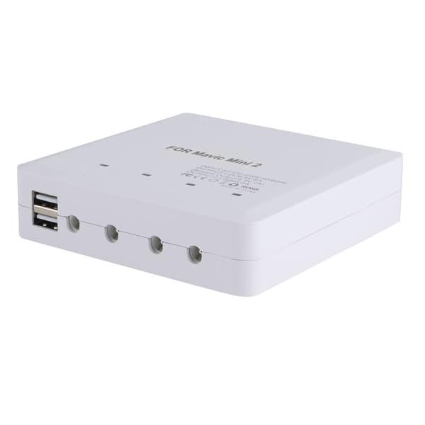 4 I 1 Drone Batterioplader USB Adapter til DJI Mini 2 100 240V AU Stik