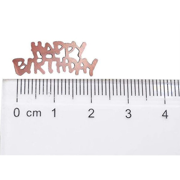 1 kpl Happy Birthday Confetti Juhlakoristeisiin - Syntymäpäiväjuhliin