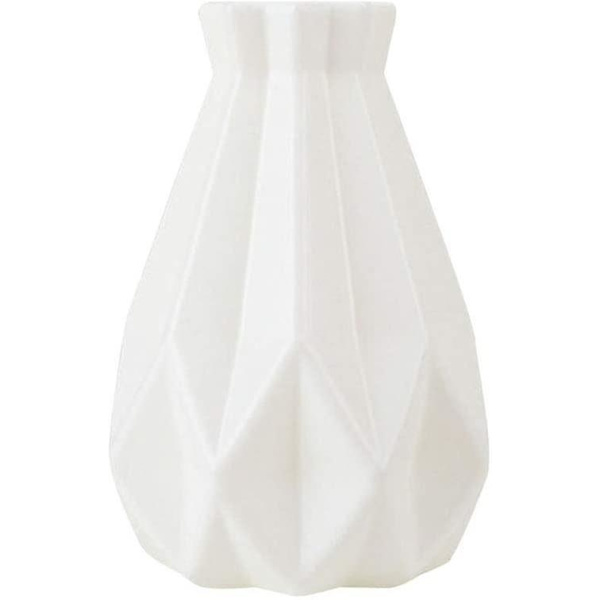 Flower Plant Pots,plastic Shatter-proof Flower Pot Vase Study Room Hallway Home Wedding Decoration Modern Vase For Office White