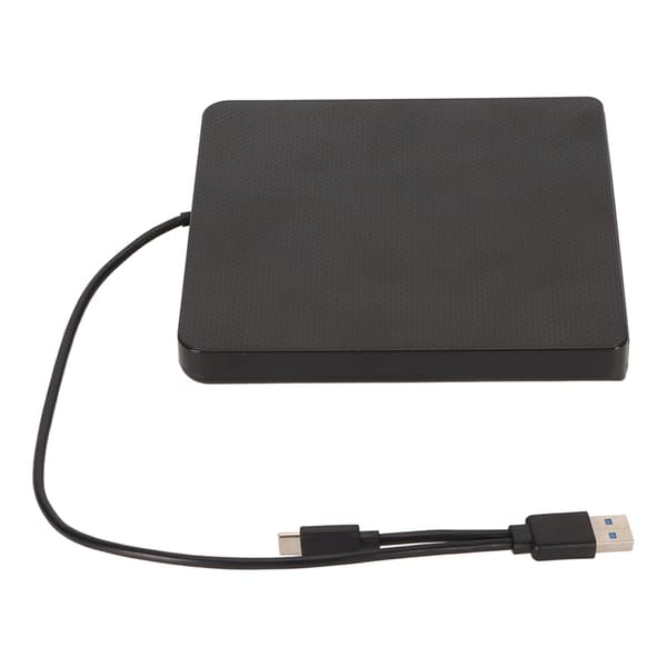 Ekstern CD DVD-drev USB 3.0 USB C Bærbar Brænder Plug Play til Laptop Desktop PC Windows OS X
