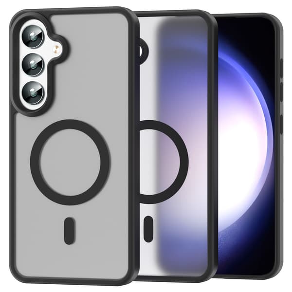 【BQ】ColorPop Galaxy S24 Case CH MagSafe Matte Black 40
