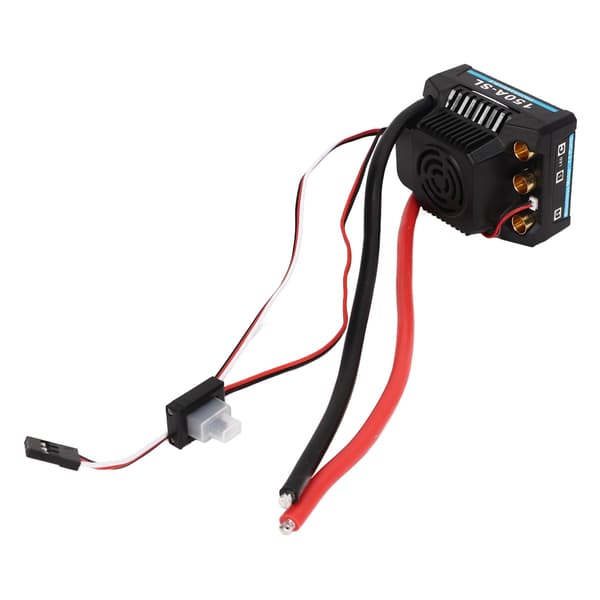 150A Vanntett Børsteløs ESC 5A 5.8V Elektronisk Hastighetskontroller for 1/8 RC Bil