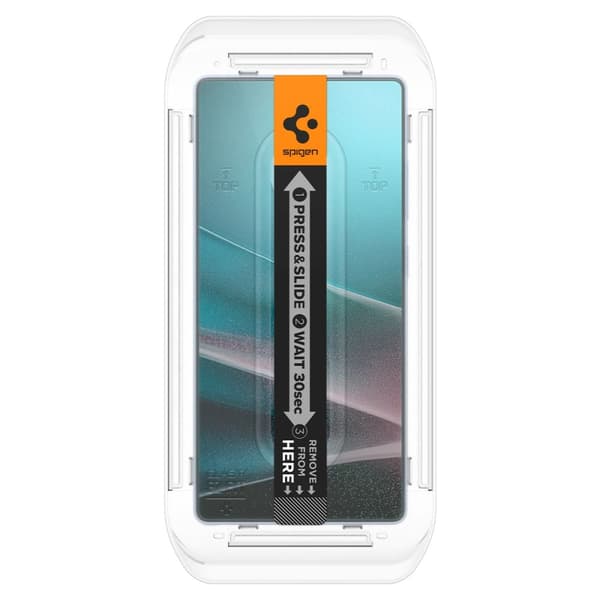 Spigen Compatible with Galaxy S25 Ultra 2-PACK GLAS.tR "Ez Fit" Screen Protector Transparen Transparent Härdat glas