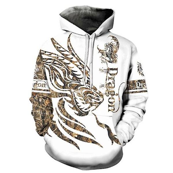 Atletisk hoodie med dragkedja TYP 5 S