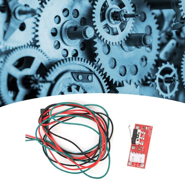 10 st Plast Säkerhetskontakt Mikrobrytare Rulle med Trådtillbehör för Elektronisk Utrustning