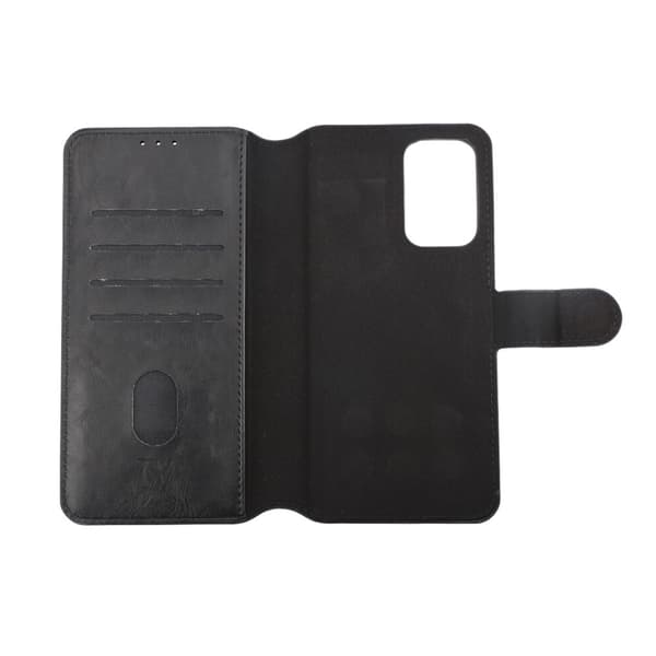 【BQ】Samsung A52 Wallet Case Magnet Rvelon - Sort Svart black