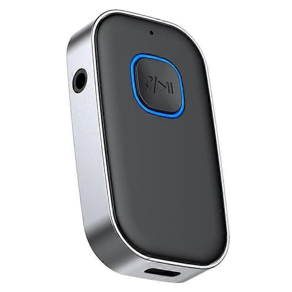 J22 Bluetooth 5.0 Lydsender Mottaker 3.5mm Lyd AUX Adapter