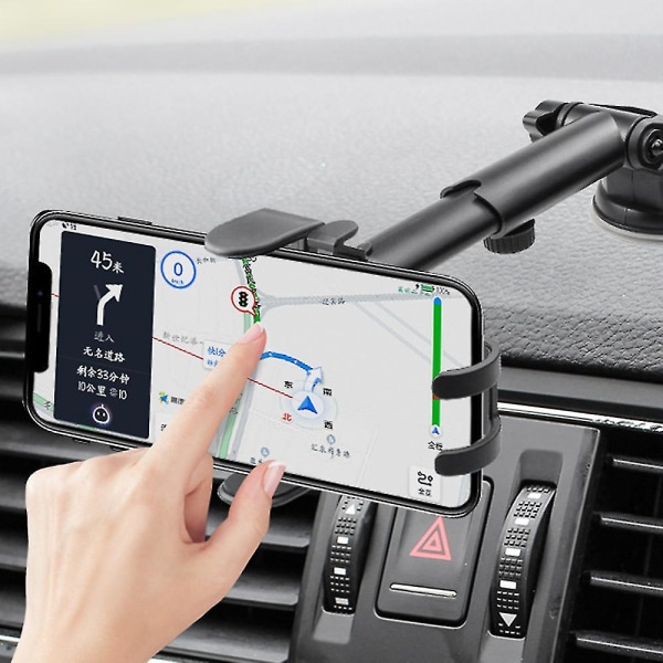Matkapuhelinteline autoon, painovoimainen autopuhelimen kiinnitys, automaattinen kiinnitys Air Ve