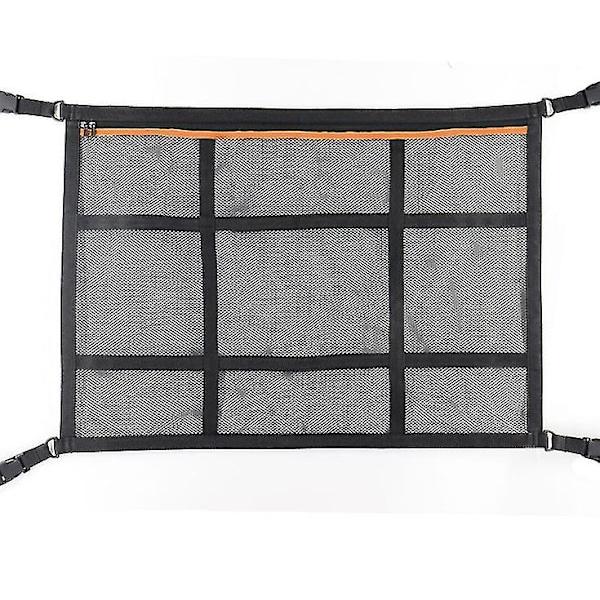 Car Ceiling Cargo Net Pocket Mesh Storage Bag Car Ceiling Organizer