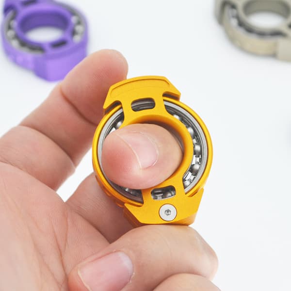 Fidget-leke i aluminium for stressreduksjon og dekompresjon