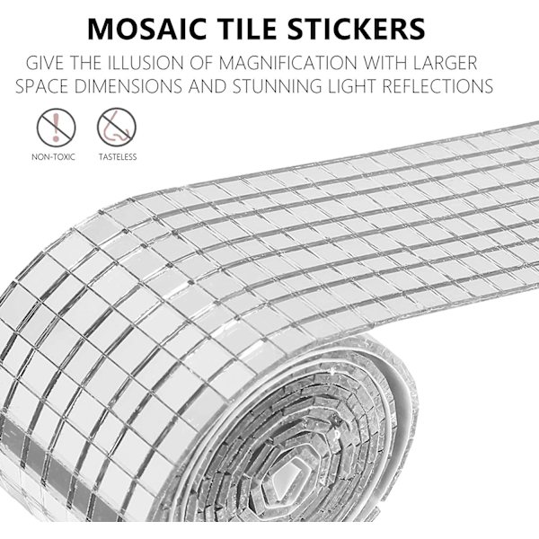 Tile Stickers Peel And Stick Wall Tiles Transfers Mosaic Self Adhesive