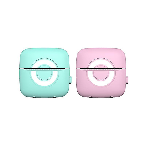 Bærbar Bt-telefon fotoprinterlomme Mini Bluetooth-kompatibel Sticker Thermals C17 Blue