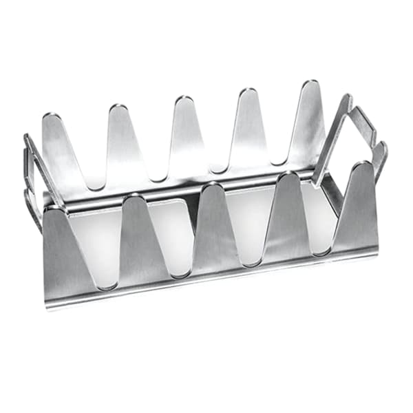 Kebabspydstativ i rustfritt stål Universal BBQ Grillholder Tilbehør