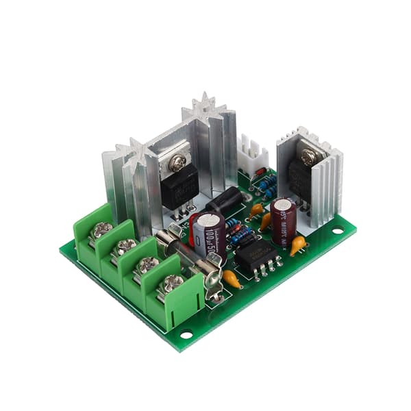Pulsbredde PWM DC Motorhastighetskontroller 12V24V30V 120W Universell Kontrollerbryter Med Sikring