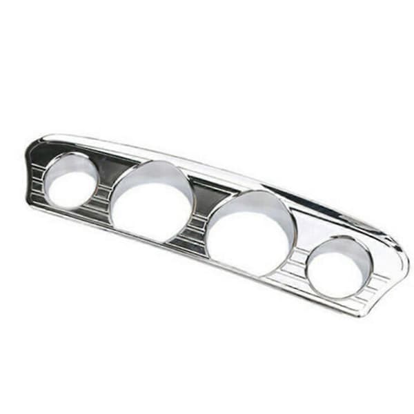 【BQ】5 stk. forkromede indvendige kåber til motorcykel - Linjemåler Stereo Bezel Trim Paneler Til - Street Glide 2 Electroplating