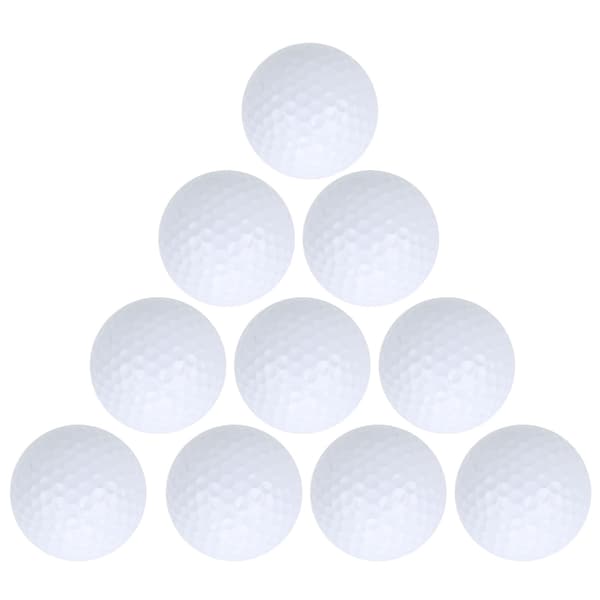 10-pack dubbla lager mjuka golfövningsbollar för putträning
