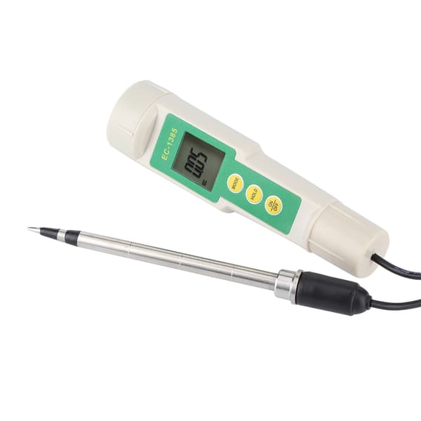 EC 3185 Bærbar Jord EC TDS CF Tester Saltindholdsmåler til Havebrug