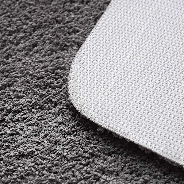 Bademåtter Skridsikker brusemåtte Absorberende lille tæppedørmåtte inde i køkkentæpper dark grey 50*80cm