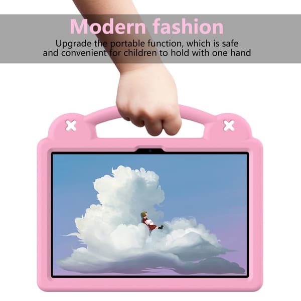 【BQ】Støtsikkert EVA-deksel Lenovo Tab M11 Kickstand Rosa