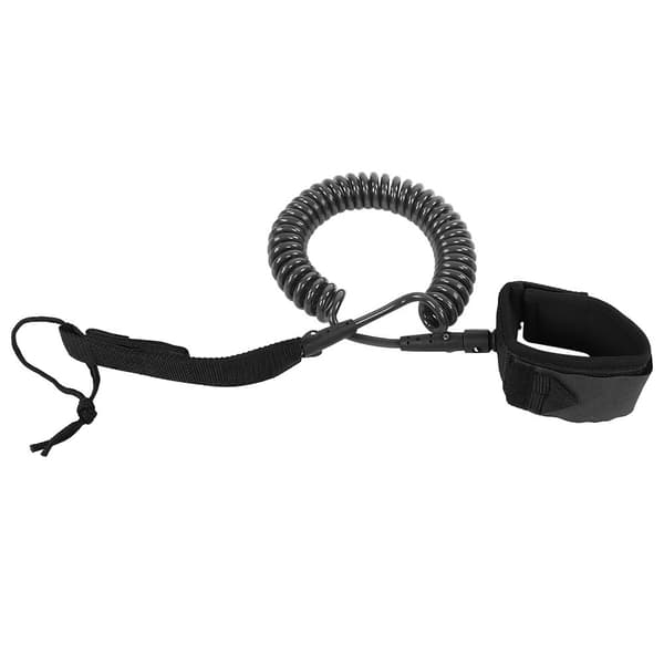 TPU Bodyboard Coiled Håndledsrem 10ft Vand Surf Tilbehør 7MM Transparent