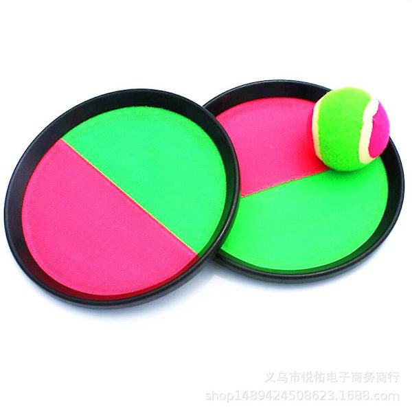Roofei Ball and Catch Game Outdoor Peli lapsille Toss and Catch Ball Set Takapihapelit Rantapelit lapsille ja aikuisille 2 melaa, 1 pallo (sininen)