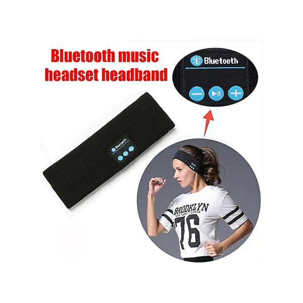 Sports Sleep Bluetooth hörlurar Pannband Pannband Ögonmask
