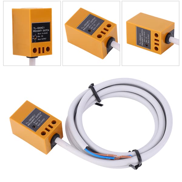 10 st JYIO Induktiv Närhetssensor TL Q5MC1 för 5mm Detektering Metall Sensor DC 6-36V