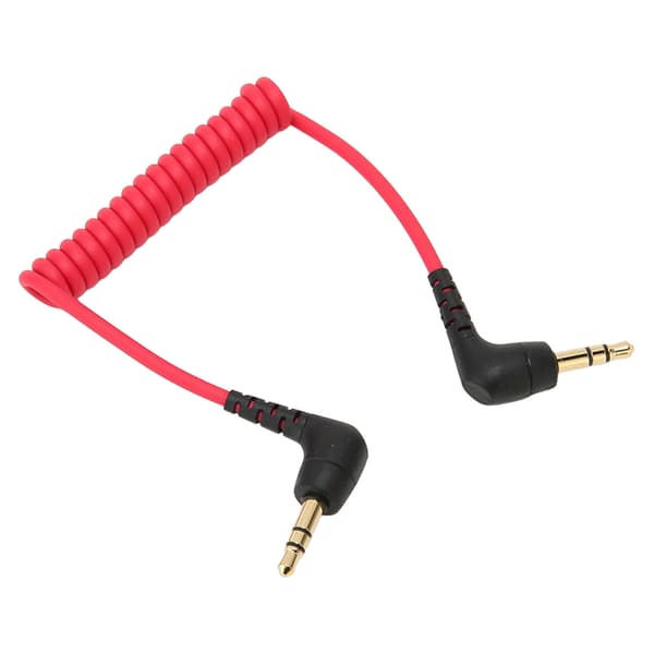 3,5 mm TRS till TRS Mikrofonkabel Brusreducering 3,5 mm TRS Patchkabel för BOYA för Rode SC2 Telefonanslutning