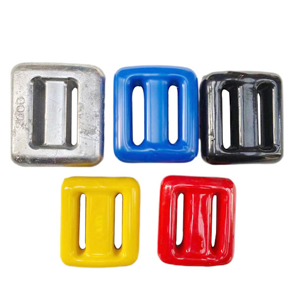 Utförsäljning Dykning Motvikt Bly Scuba D Ring Bly Vikter 0,5 kg Dyk Vikt Snorkelutrustning Bly Vikter Sporttillbehör Red
