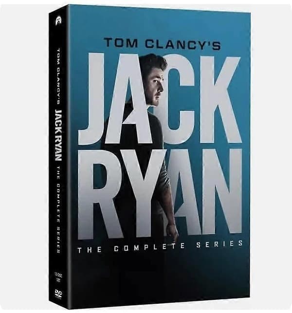 【BQ】Tom Clancys Jack Ryan: The Complete Series Sæson 1-4 (DVD, 2024, 12-disc sæt) engelsk version
