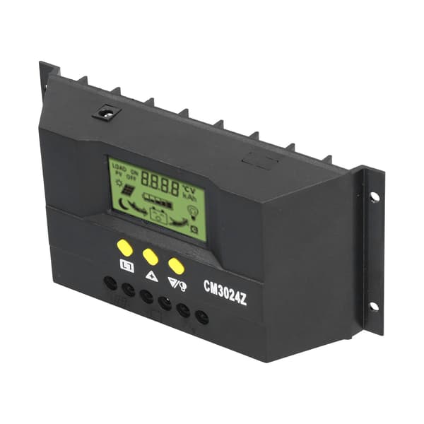 CM3024Z PWM Solar Charge Controller LCD Display Solpanel Intelligent Regulator 12V 24V30A