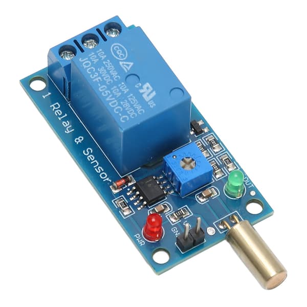 Tilt Sensor Modul Vinkelrelä 45 90 Graders Alarm Trigger Skyddskort 5V SW‑520