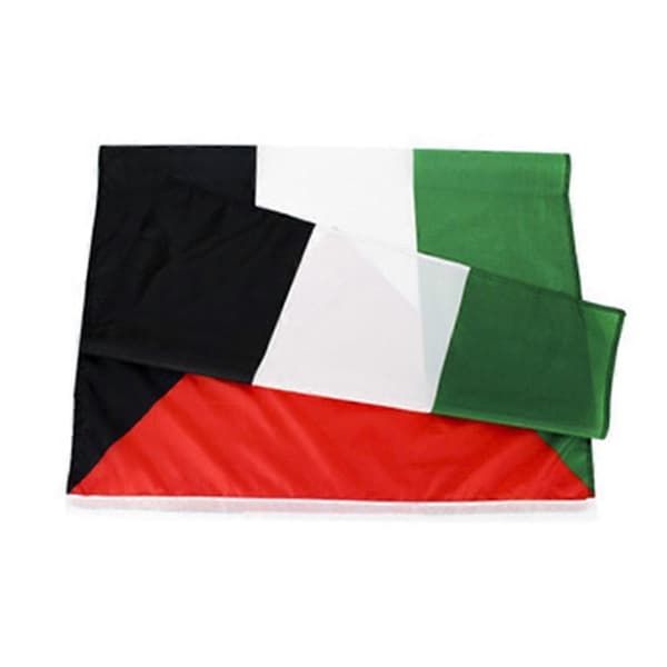 1-5 stk. Palestina brodert flagg polyesterstoff 90*150cm 3 pcs