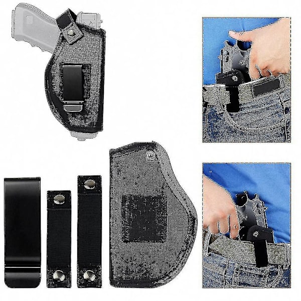 Universal Dold Holster Bälte Taktiskt Vapenholster För Alla Storlekar Handvapen