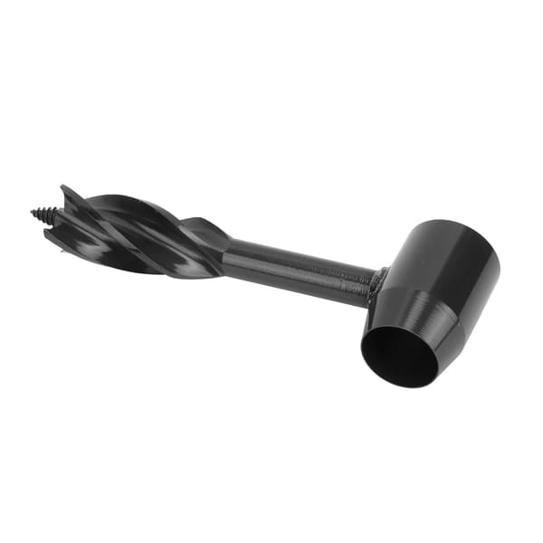 Bor Drill Bit Multifunksjonell Karbonstål Høy Hardhet Trebearbeiding Hånd Drill Bit for Tre Svart