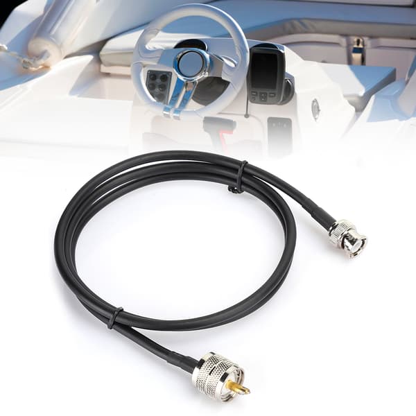 UHF hann PL259 til BNC hann testkabeladapter