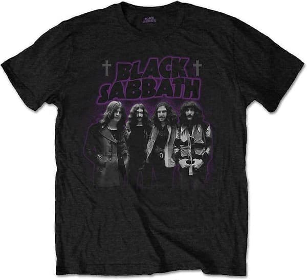【BQ】Black Sabbath T-paita Musta Black L