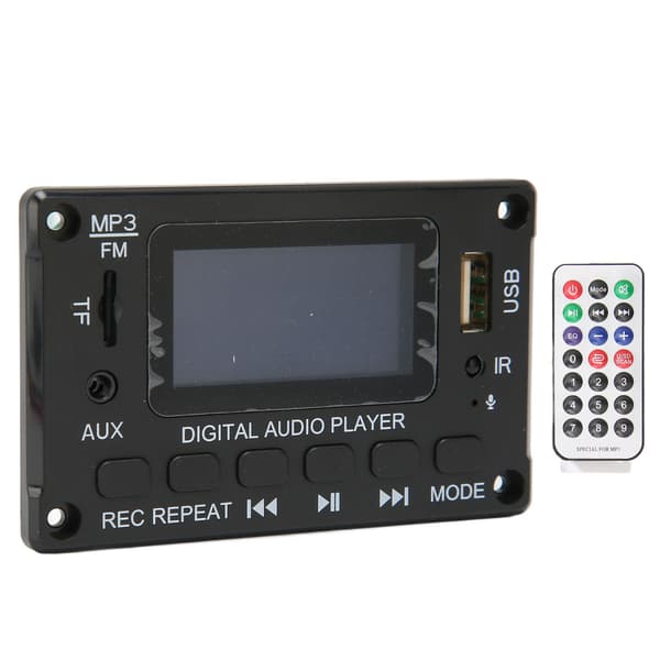 Bluetooth-dekoodauslevy LCD-näytöllä, monitoiminen MP3-dekoodauslevy autoon