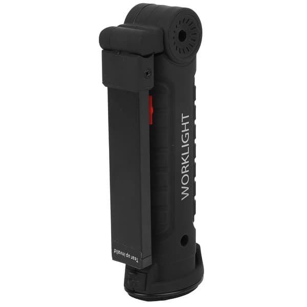Laderbar USB lommelykt Multifunksjonell sammenleggbar arbeidslys COB LED Camping lommelykt