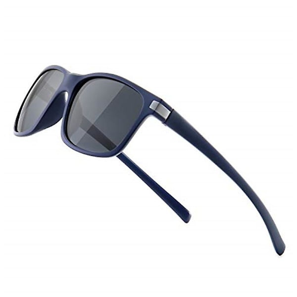 【BQ】HD Polarized Lenses Classic Square Polarized Sunglasses Silver