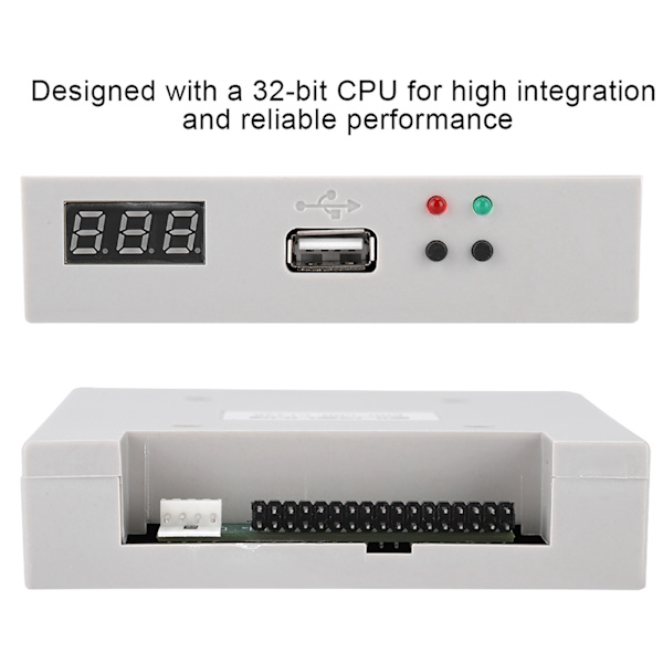 FDD UDD U144K 1.44MB USB SSD diskettedrev-emulator industrielle controllere